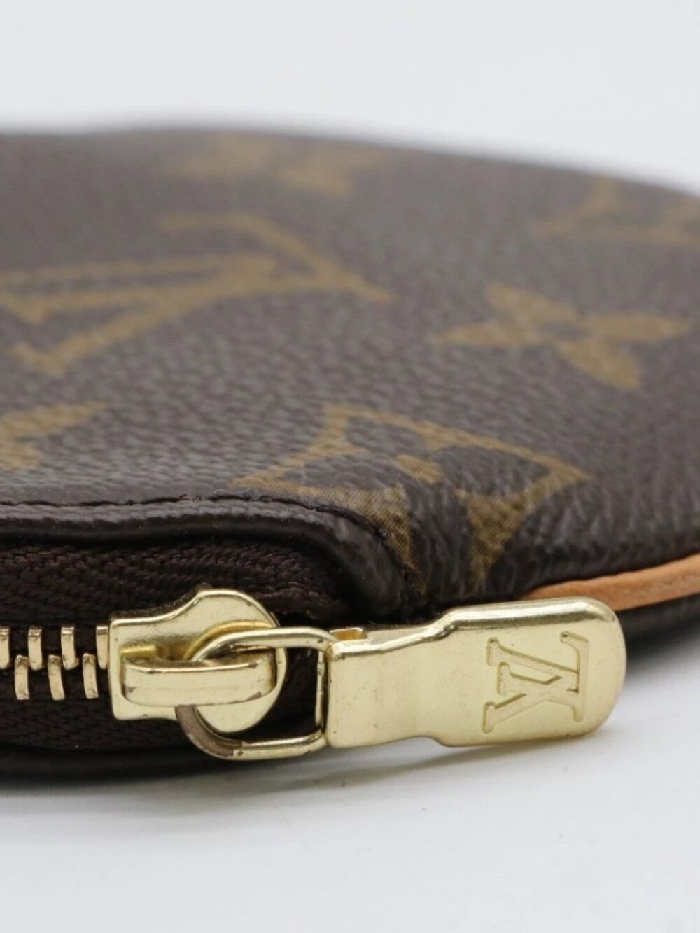 Louis Vuitton Monogram Round Coin Purse Wallet - Brown - Picture 11 of 16